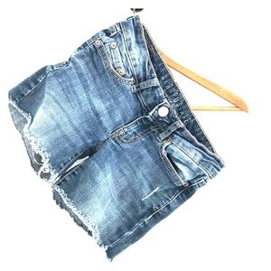 Aeropostale | Distressed Jean Shorts Size 00
